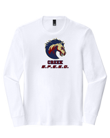 Mallard Creek HS Track & Field Speed - Tri-Blend Long Sleeve