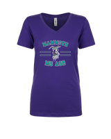 Mammoth MS ASB Curve - Womens Vneck
