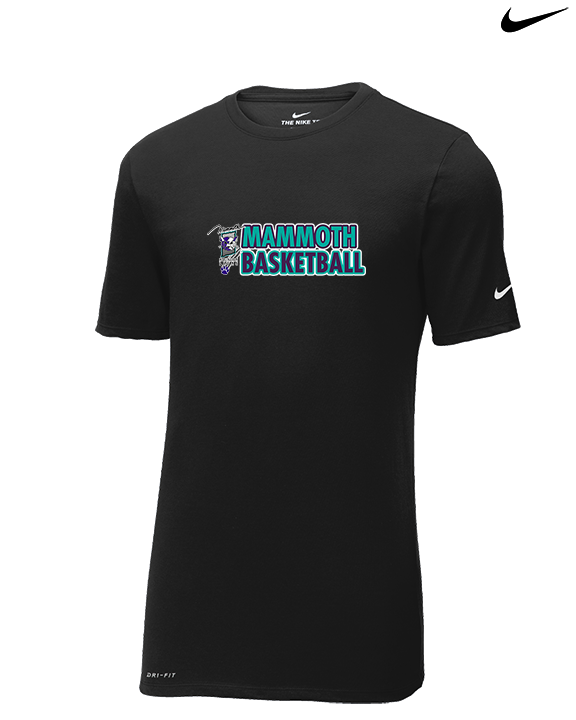 Mammoth MS Basketball Basic - Mens Nike Cotton Poly Tee