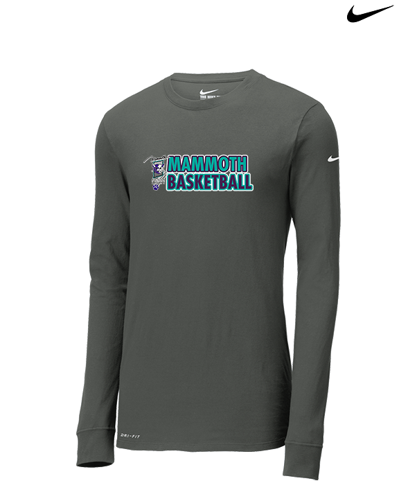 Mammoth MS Basketball Basic - Mens Nike Longsleeve