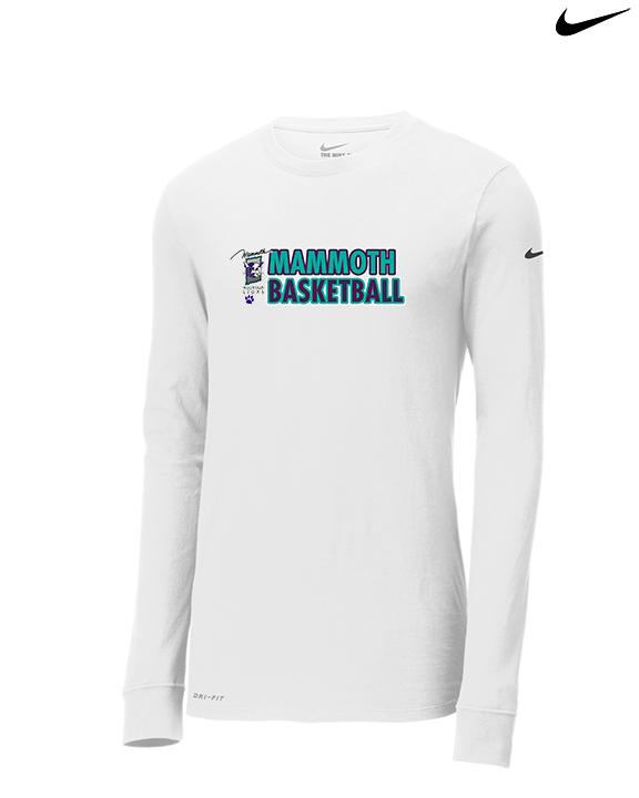 Mammoth MS Basketball Basic - Mens Nike Longsleeve
