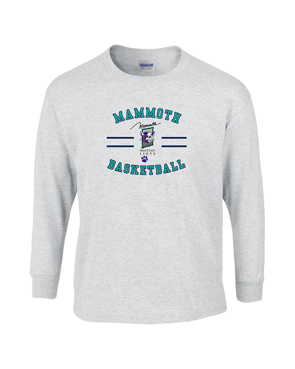 Mammoth MS Basketball Curve - Cotton Longsleeve