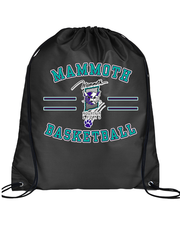 Mammoth MS Basketball Curve - Drawstring Bag