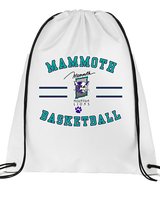 Mammoth MS Basketball Curve - Drawstring Bag