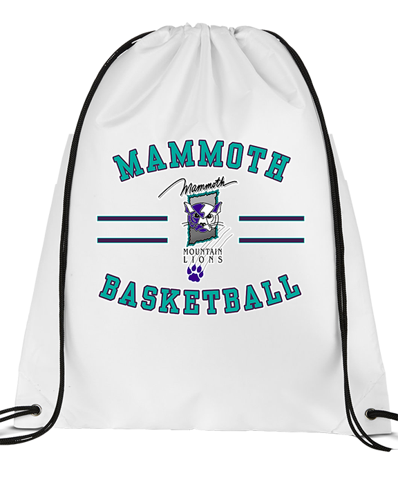 Mammoth MS Basketball Curve - Drawstring Bag