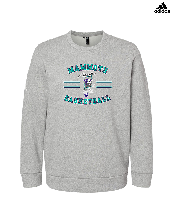 Mammoth MS Basketball Curve - Mens Adidas Crewneck