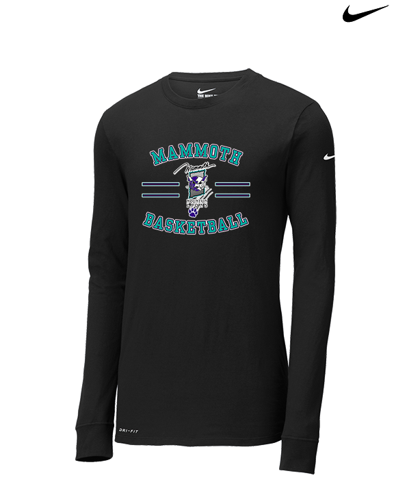 Mammoth MS Basketball Curve - Mens Nike Longsleeve