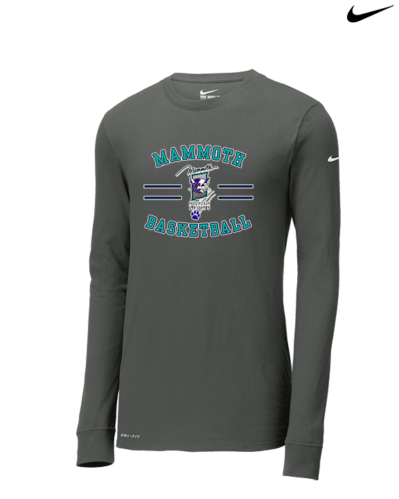 Mammoth MS Basketball Curve - Mens Nike Longsleeve