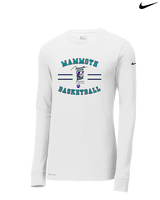 Mammoth MS Basketball Curve - Mens Nike Longsleeve