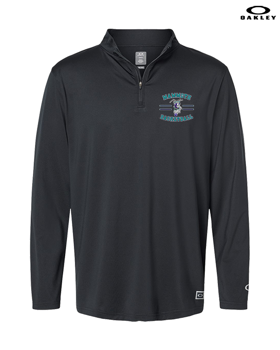 Mammoth MS Basketball Curve - Mens Oakley Quarter Zip