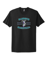 Mammoth MS Basketball Curve - Mens Select Cotton T-Shirt