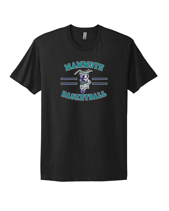 Mammoth MS Basketball Curve - Mens Select Cotton T-Shirt