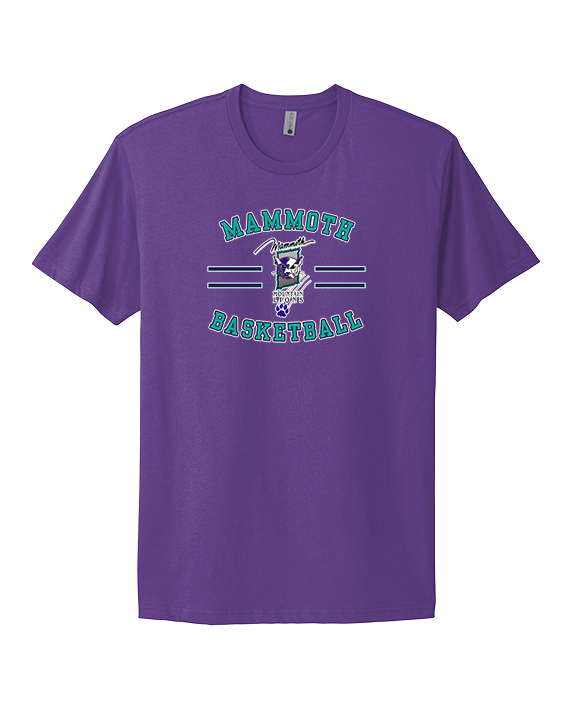 Mammoth MS Basketball Curve - Mens Select Cotton T-Shirt