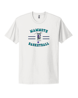 Mammoth MS Basketball Curve - Mens Select Cotton T-Shirt