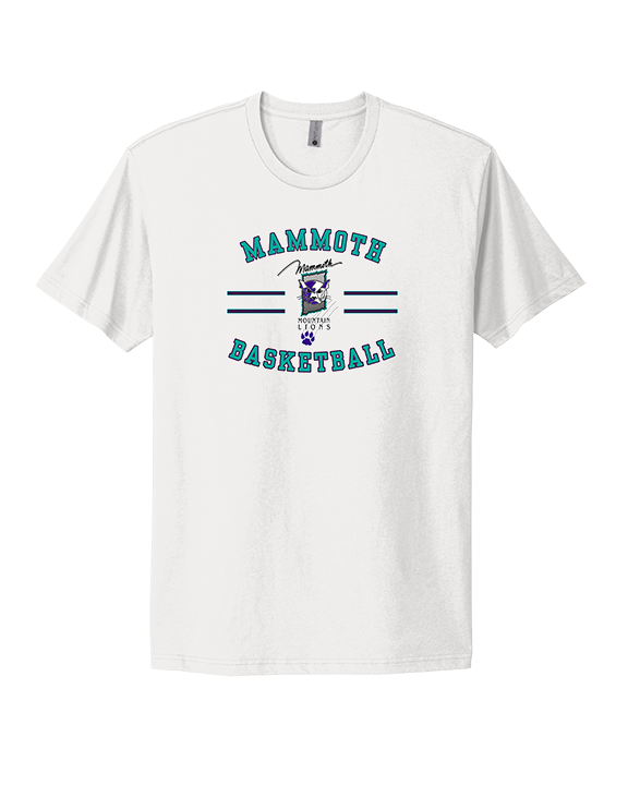 Mammoth MS Basketball Curve - Mens Select Cotton T-Shirt