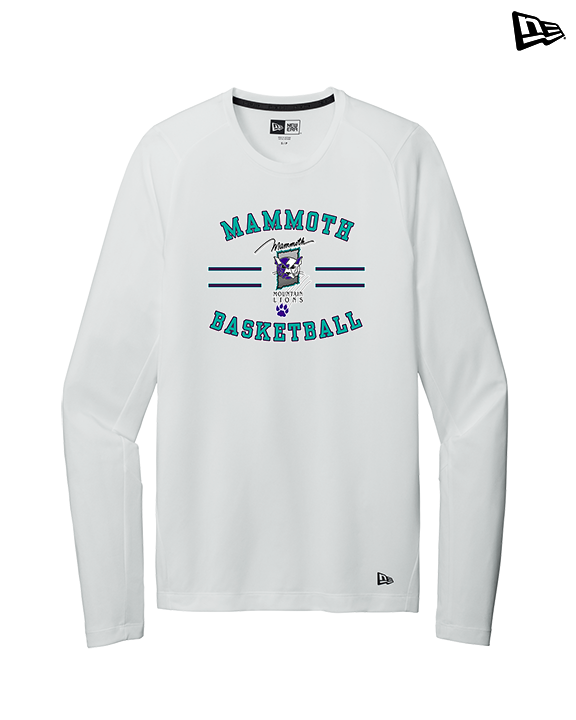Mammoth MS Basketball Curve - New Era Performance Long Sleeve