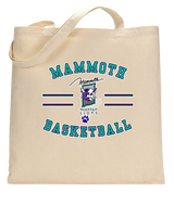 Mammoth MS Basketball Curve - Tote