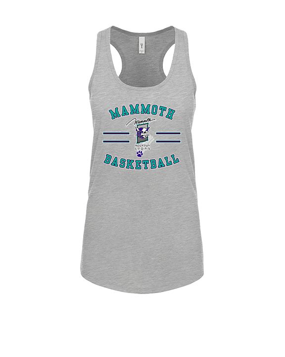 Mammoth MS Basketball Curve - Womens Tank Top