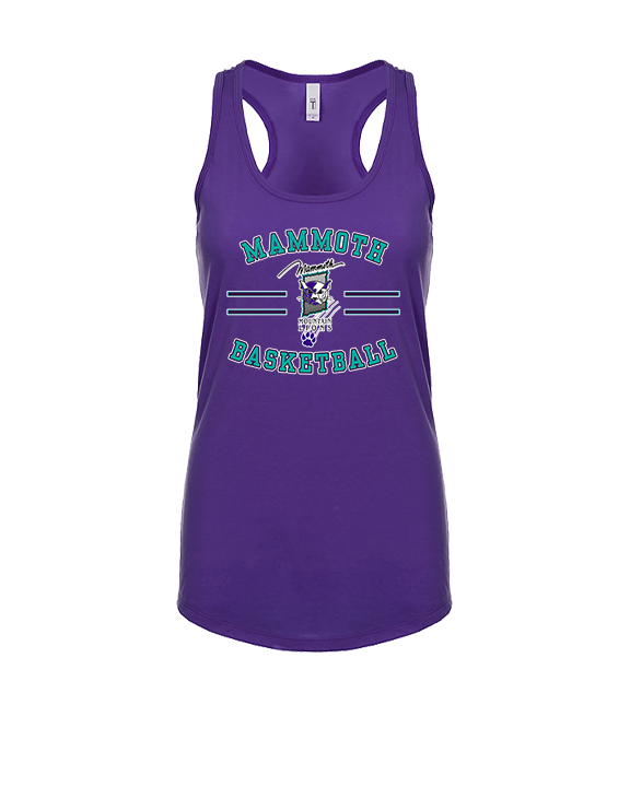 Mammoth MS Basketball Curve - Womens Tank Top