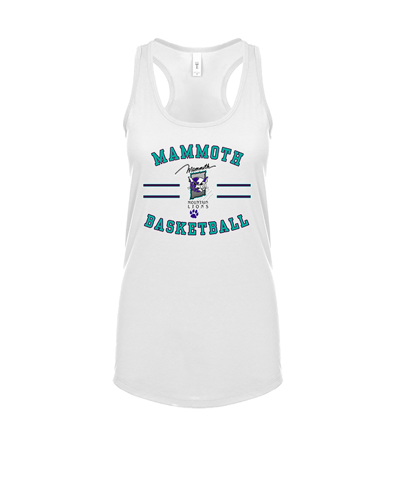 Mammoth MS Basketball Curve - Womens Tank Top