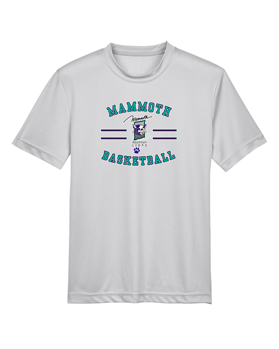 Mammoth MS Basketball Curve - Youth Performance Shirt