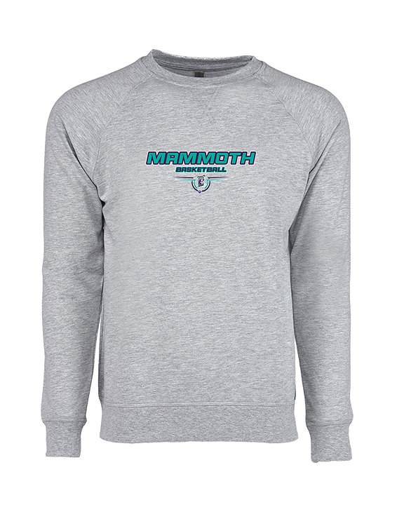 Mammoth MS Basketball Design - Crewneck Sweatshirt
