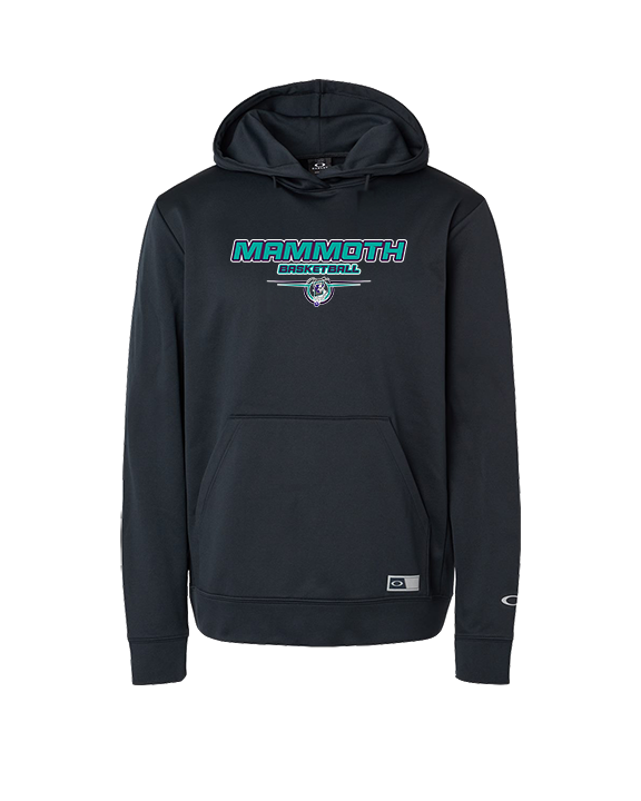 Mammoth MS Basketball Design - Oakley Performance Hoodie