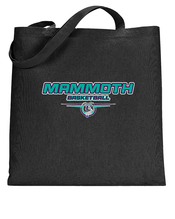 Mammoth MS Basketball Design - Tote