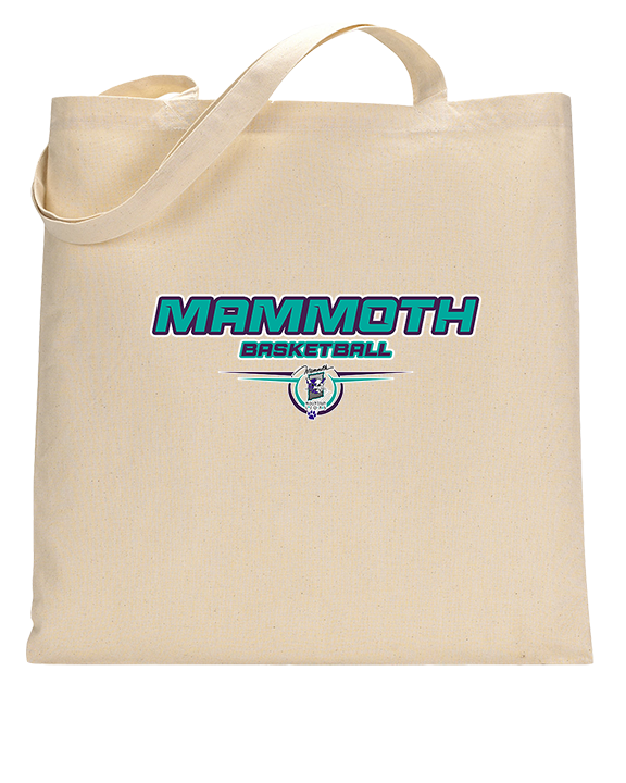 Mammoth MS Basketball Design - Tote