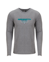 Mammoth MS Basketball Design - Tri-Blend Long Sleeve