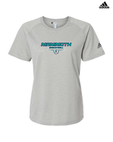 Mammoth MS Basketball Design - Womens Adidas Performance Shirt
