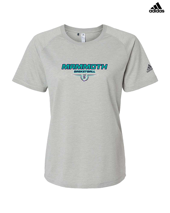 Mammoth MS Basketball Design - Womens Adidas Performance Shirt