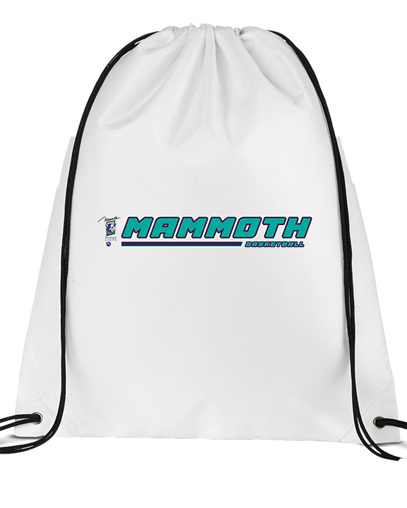 Mammoth MS Basketball Lines - Drawstring Bag