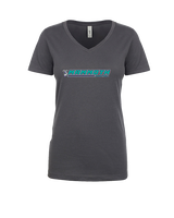 Mammoth MS Basketball Lines - Womens Vneck
