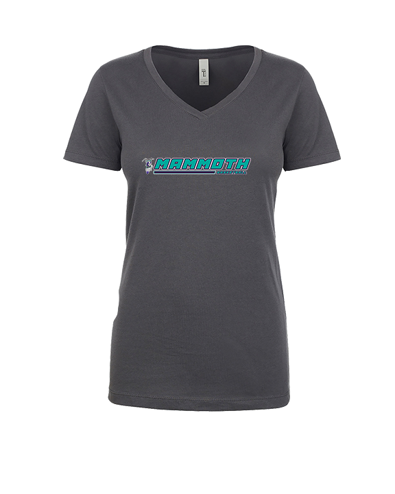 Mammoth MS Basketball Lines - Womens Vneck