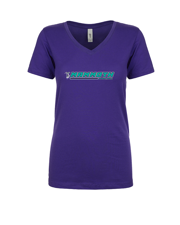Mammoth MS Basketball Lines - Womens Vneck