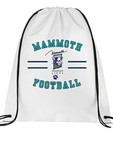 Mammoth MS Football Curve - Drawstring Bag