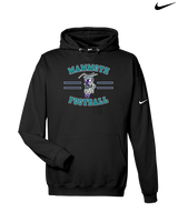 Mammoth MS Football Curve - Nike Club Fleece Hoodie