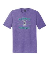 Mammoth MS Football Curve - Tri-Blend Shirt