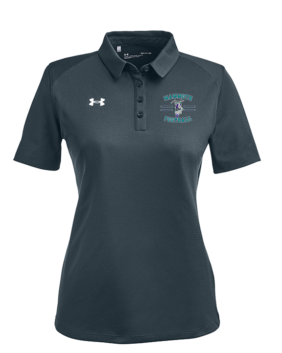 Mammoth MS Football Curve - Under Armour Ladies Tech Polo
