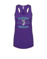 Mammoth MS Football Curve - Womens Tank Top