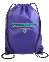 Mammoth MS Football Design - Drawstring Bag