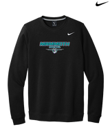Mammoth MS Football Design - Mens Nike Crewneck