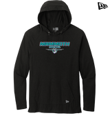 Mammoth MS Football Design - New Era Tri-Blend Hoodie