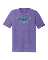 Mammoth MS Football Design - Tri-Blend Shirt