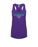 Mammoth MS Football Design - Womens Tank Top