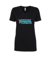 Mammoth MS Volleyball Basic - Womens Vneck