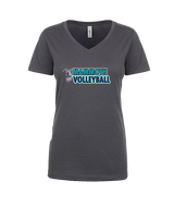 Mammoth MS Volleyball Basic - Womens Vneck