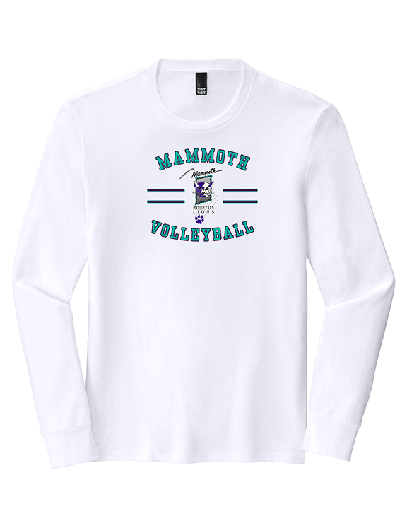 Mammoth MS Volleyball Curve - Tri-Blend Long Sleeve