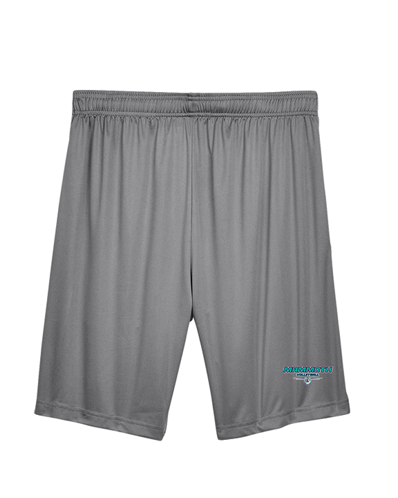Mammoth MS Volleyball Design - Mens Training Shorts with Pockets